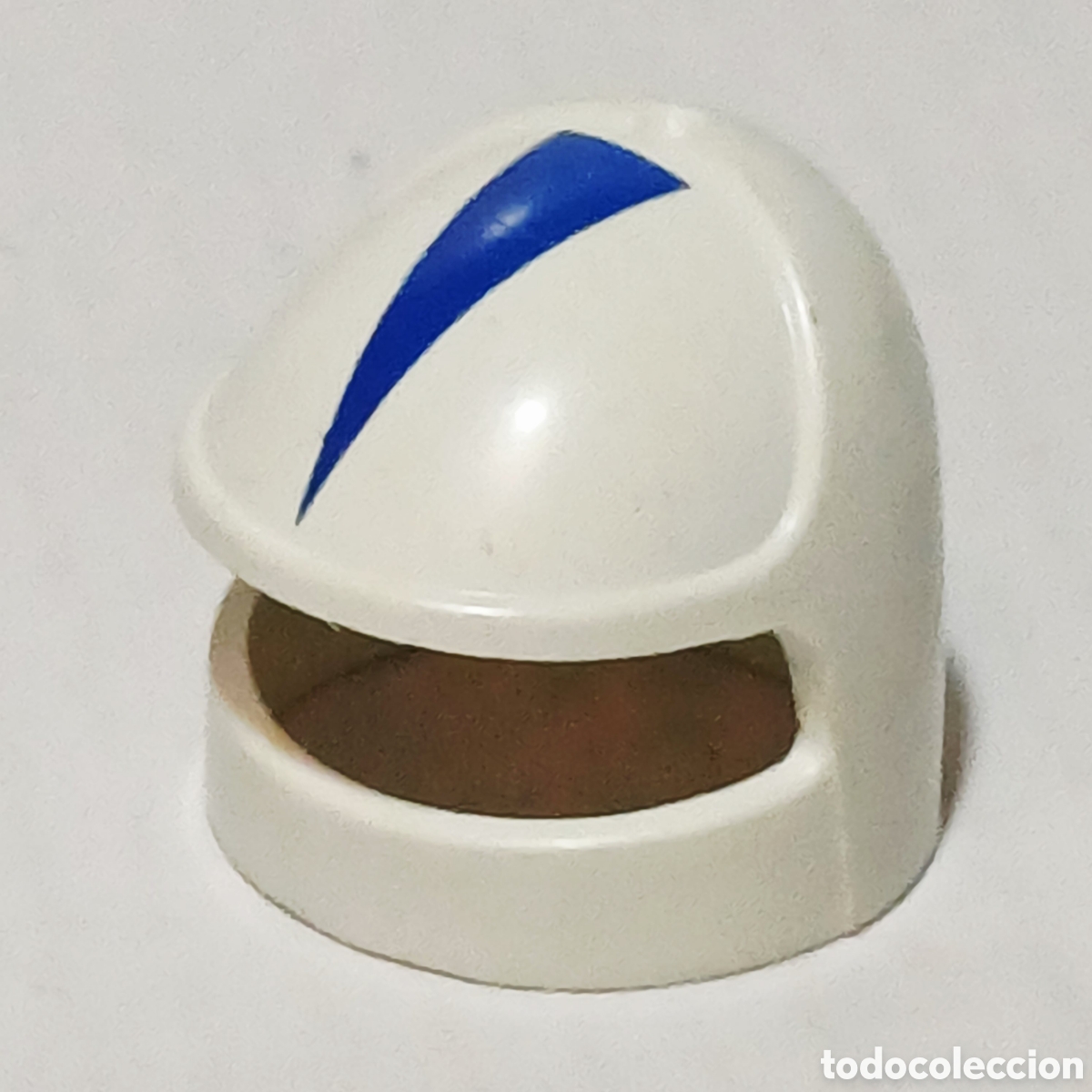 Playmobil: Pieza playmobil casco astronauta blanco con flecha azul famobil playmospace