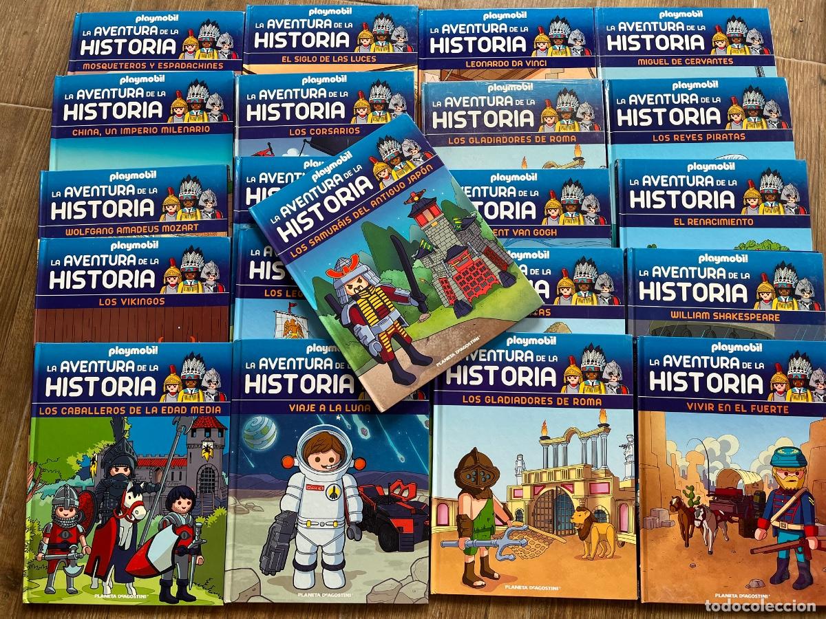 Playmobil: 21 TOMOS DE LA AVENTURA DE LA HISTORIA Playmobil - PLANETA AGOSTINI