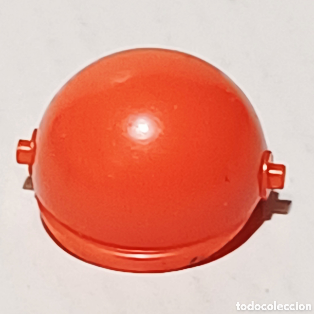 Playmobil: Pieza playmobil casco rojo piloto moto kart vehiculo