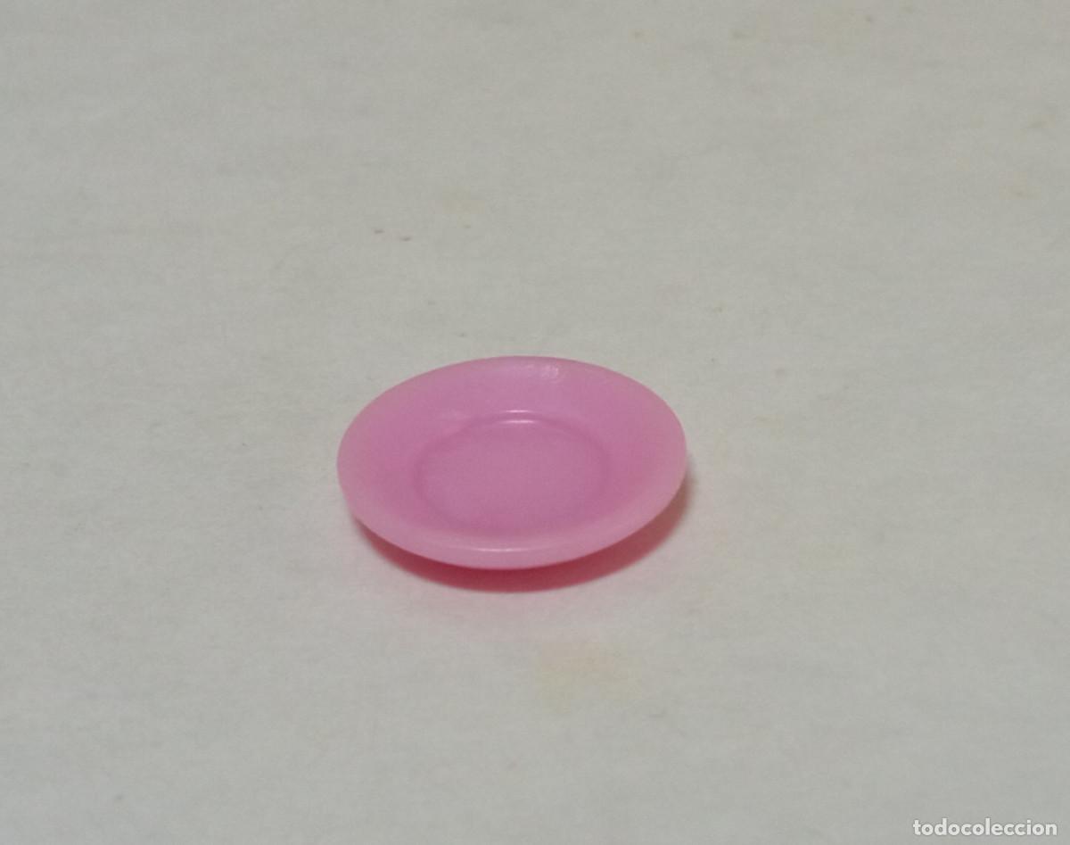 Playmobil: Playmobil - Plato Peque&ntilde;o Color Rosa