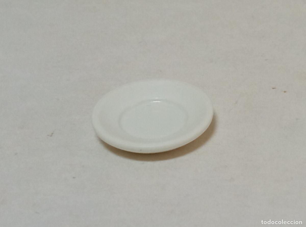 Playmobil: Playmobil - Plato Peque&ntilde;o Color Blanco