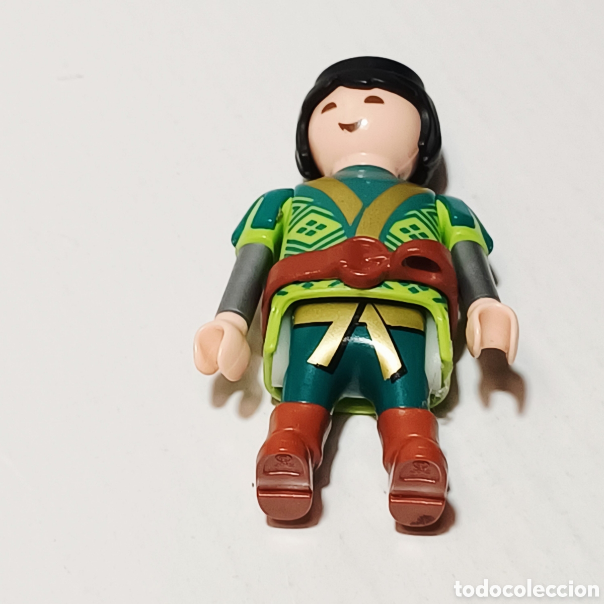 Playmobil: Figura Playmobil caballero samurai medieval enano set hobbit geobra 2012