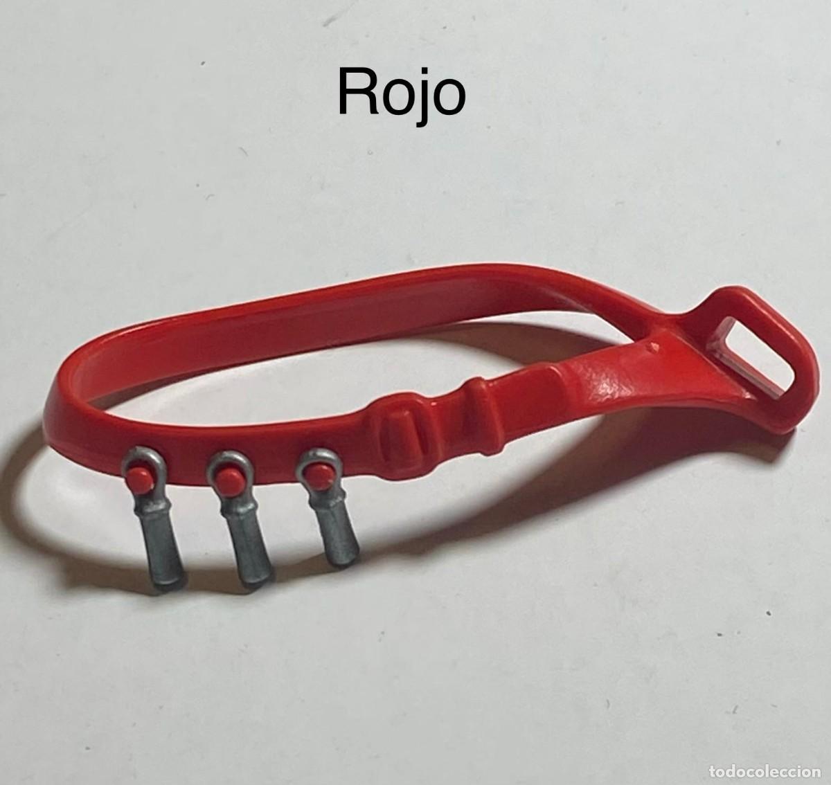 Playmobil: Playmobil dif&iacute;cil cintur&oacute;n rojo