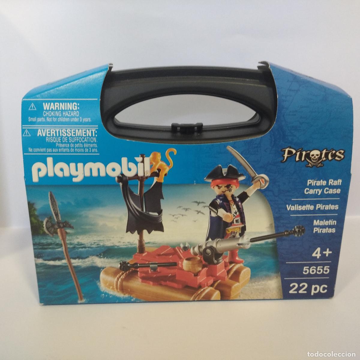 Playmobil: PLAYMOBIL MALETIN PIRATAS RF.5655