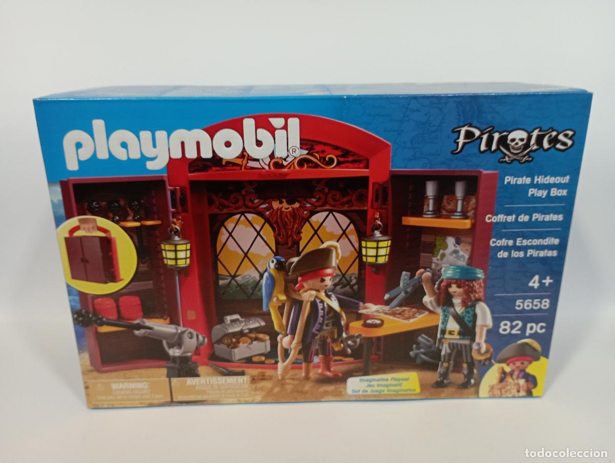 Playmobil: PLAYMOBIL COFRE ESCONDITE DE LOS PIRATAS REF 5658