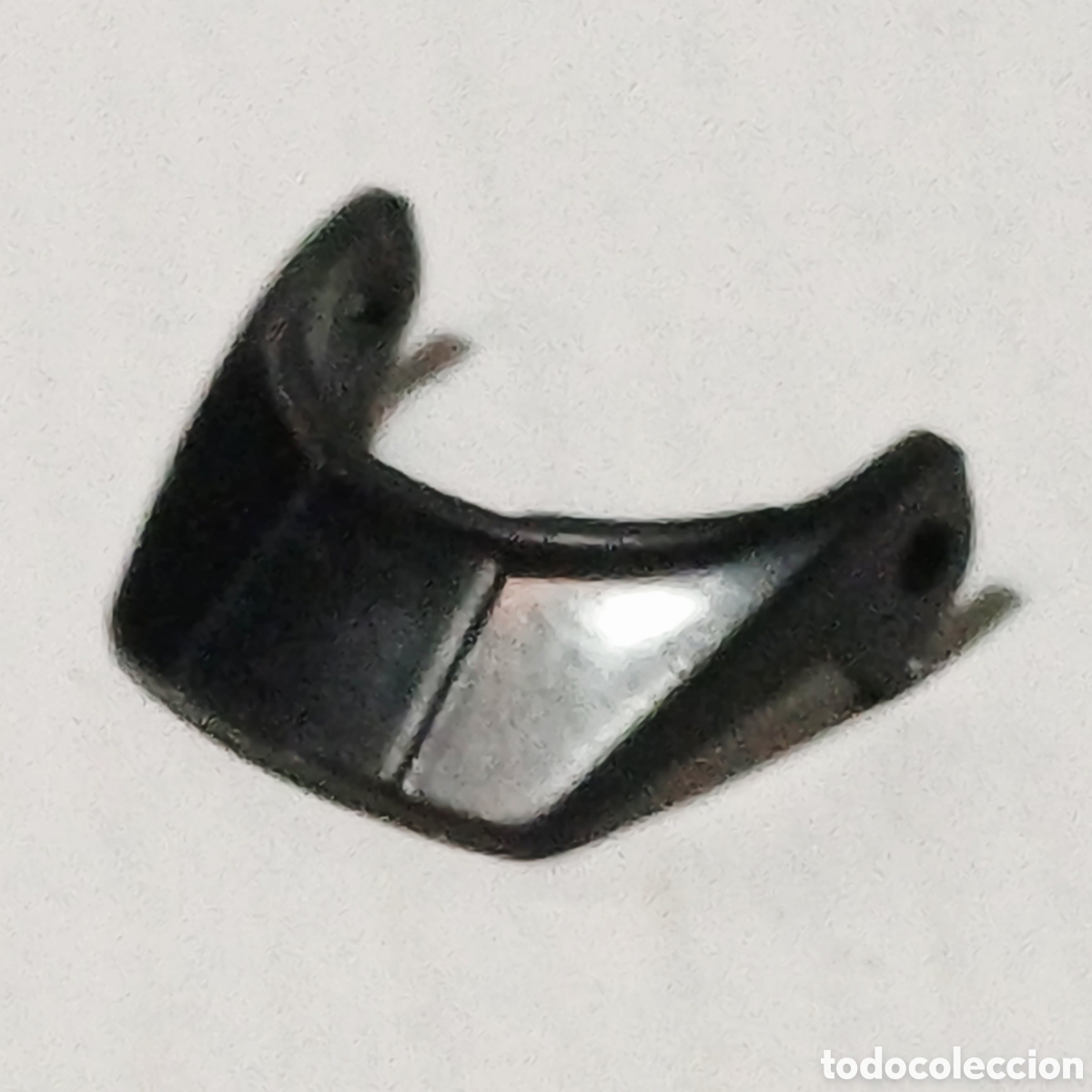 Playmobil: Pieza playmobil visera pantalla casco negro moto trial cross piloto