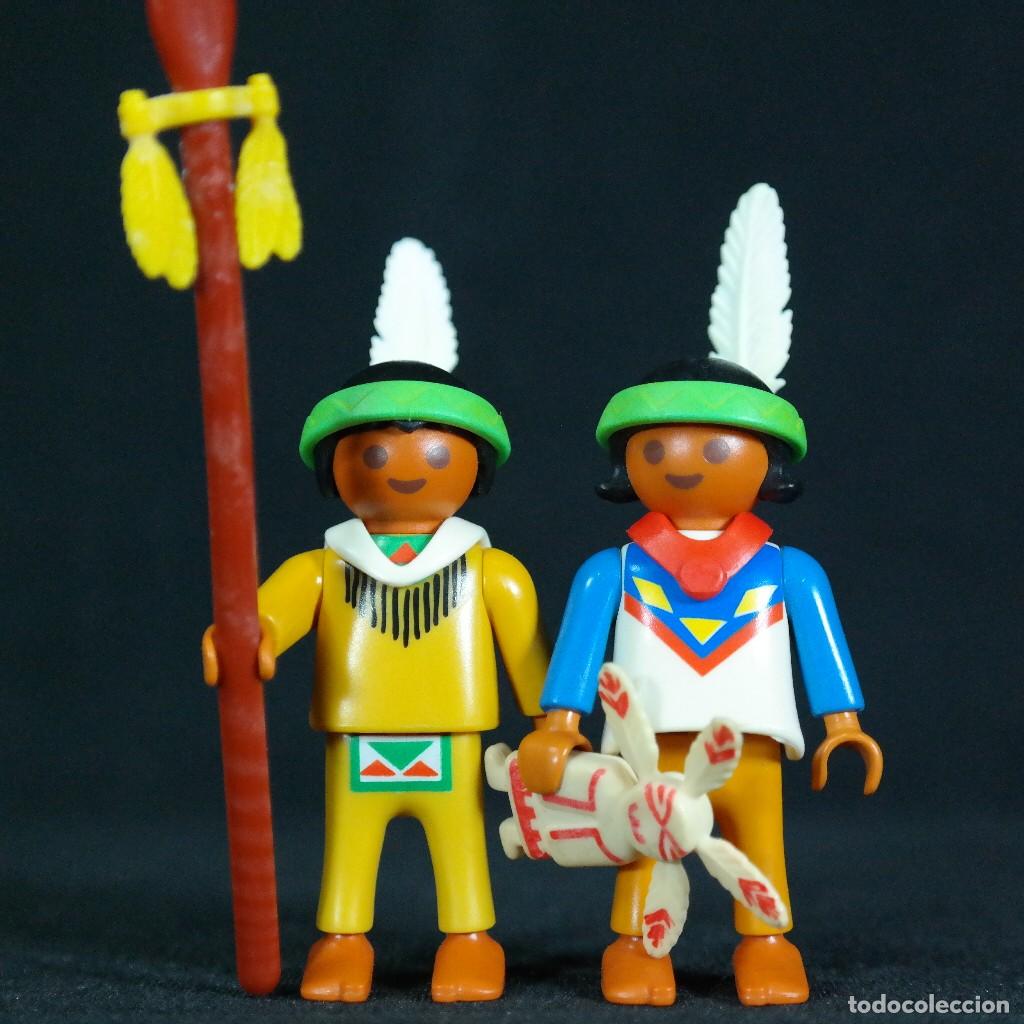 Playmobil: Playmobil dos ni&ntilde;os indios ☼