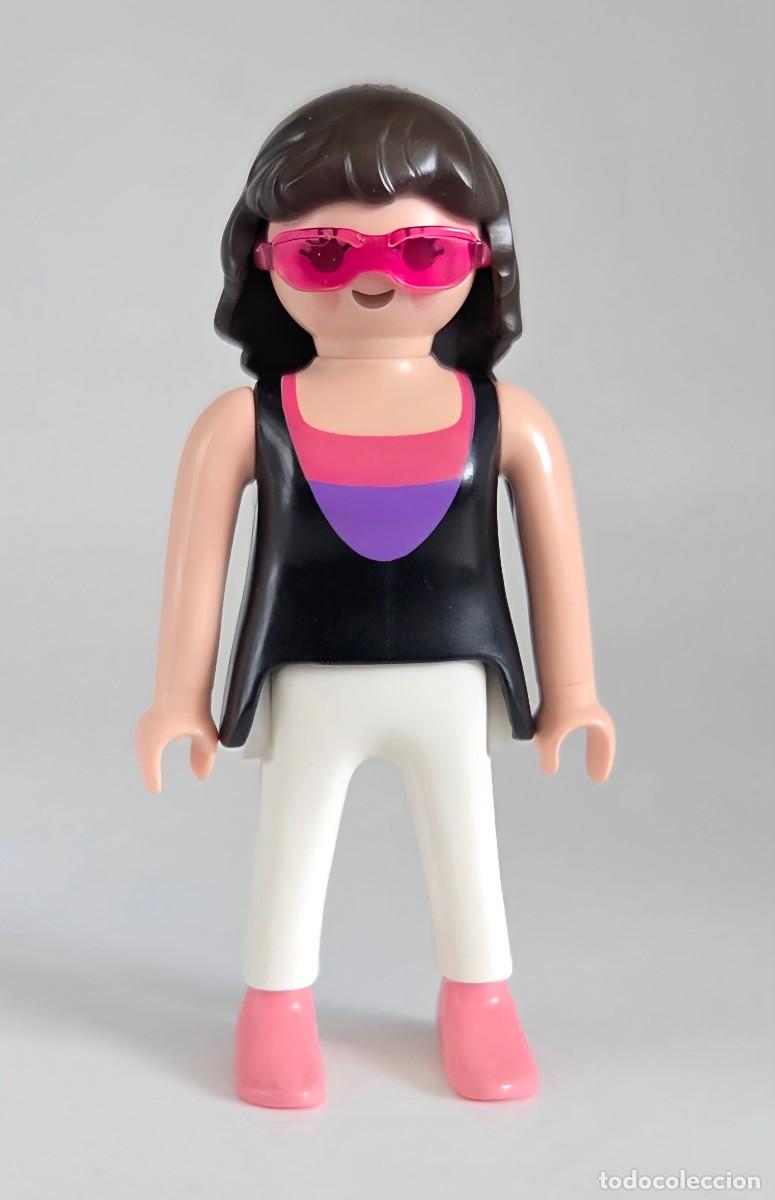 Playmobil: Playmobil chica morena gafas rosas ref. 5128