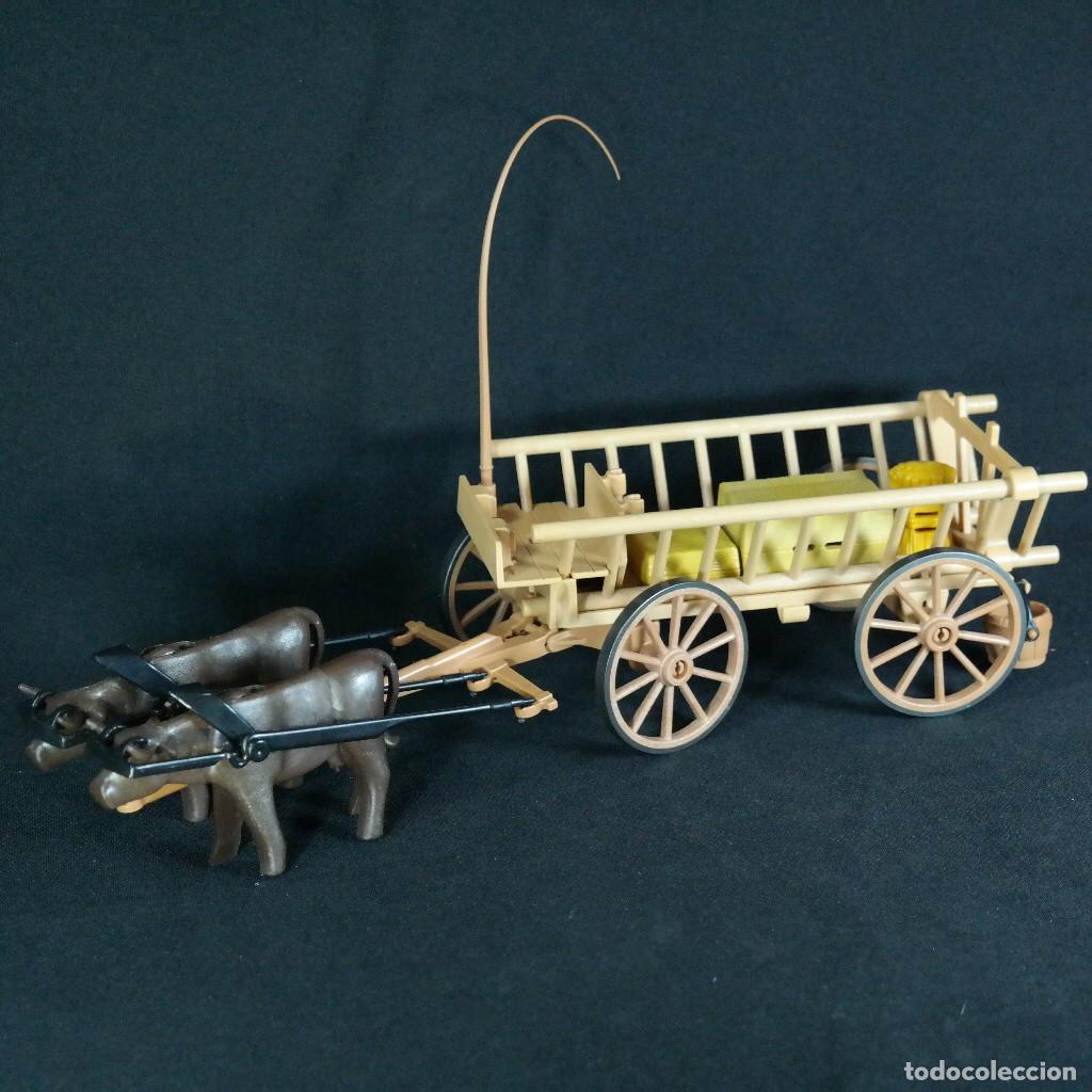 Playmobil: Playmobil carro medieval con vacas ☼