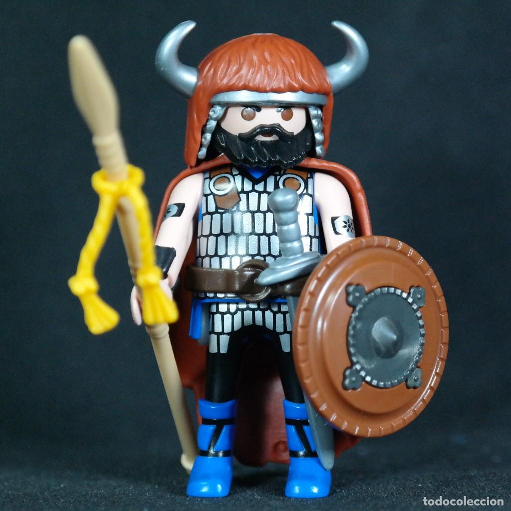 Playmobil: Playmobil barbaro vikingo con lanza ☼