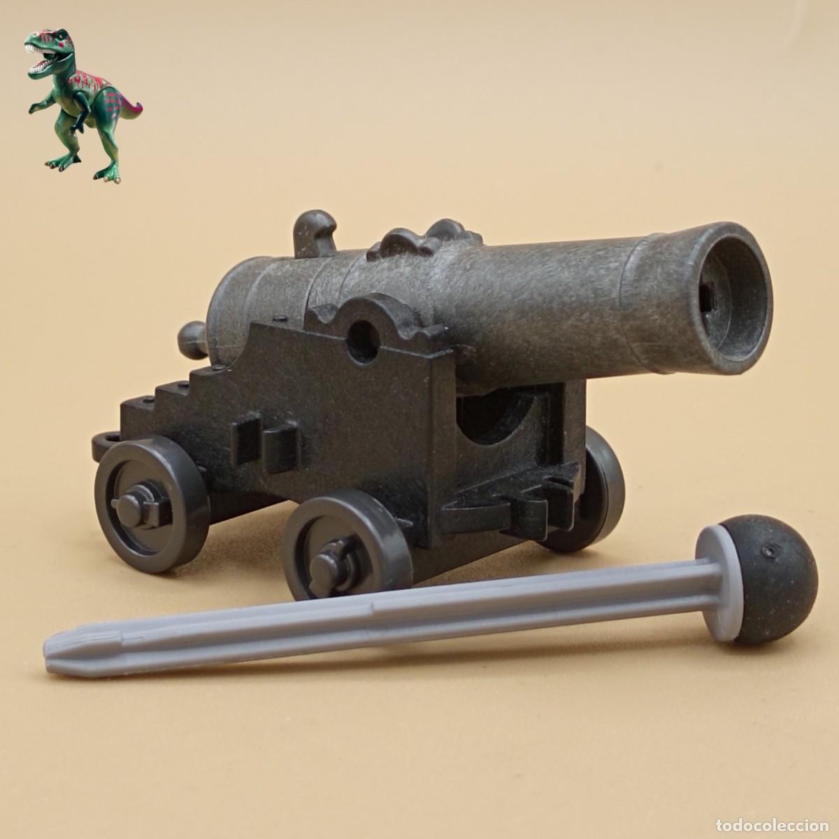 Playmobil: Playmobil ca&ntilde;on con ruedas proyectil barco pirata artilleria 4444 5009 5139 5140 5141 5298 5646 5881