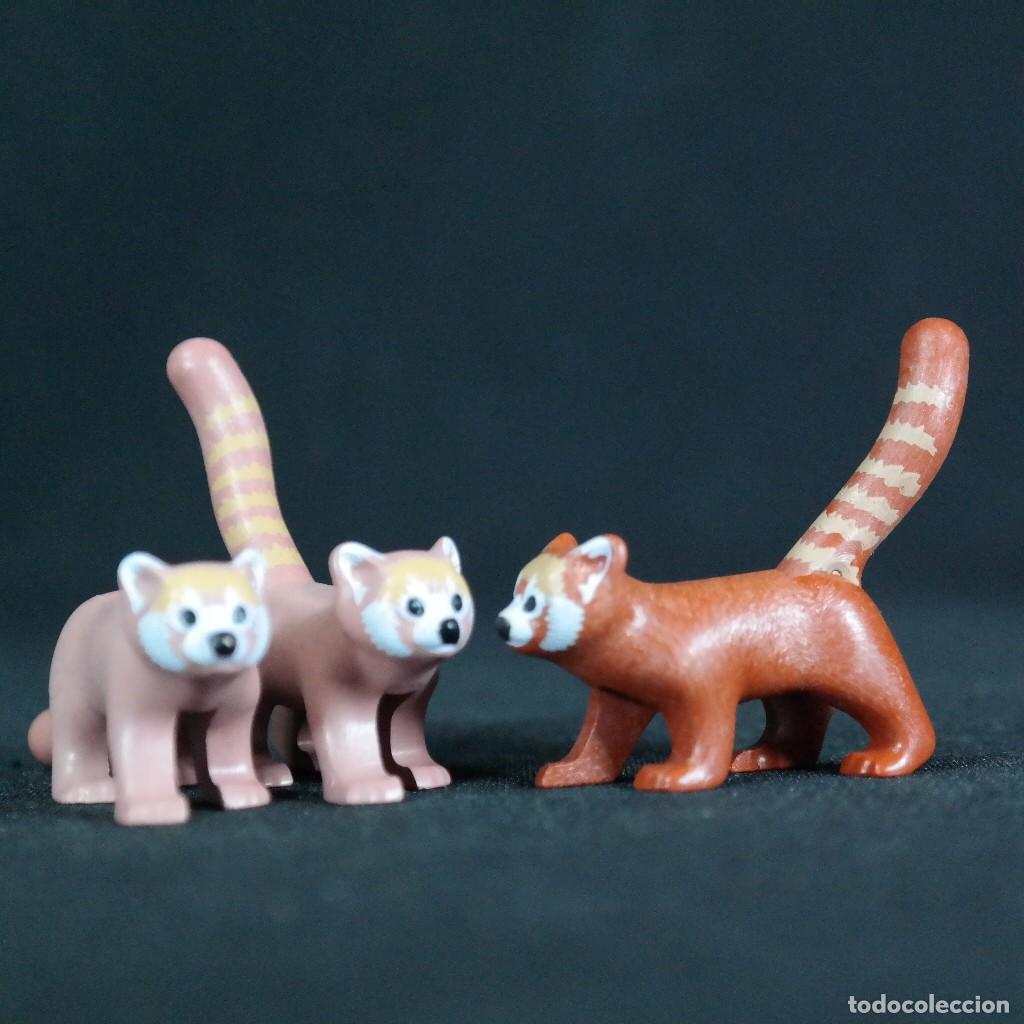 Playmobil: Playmobil tres pandas rojos ☼