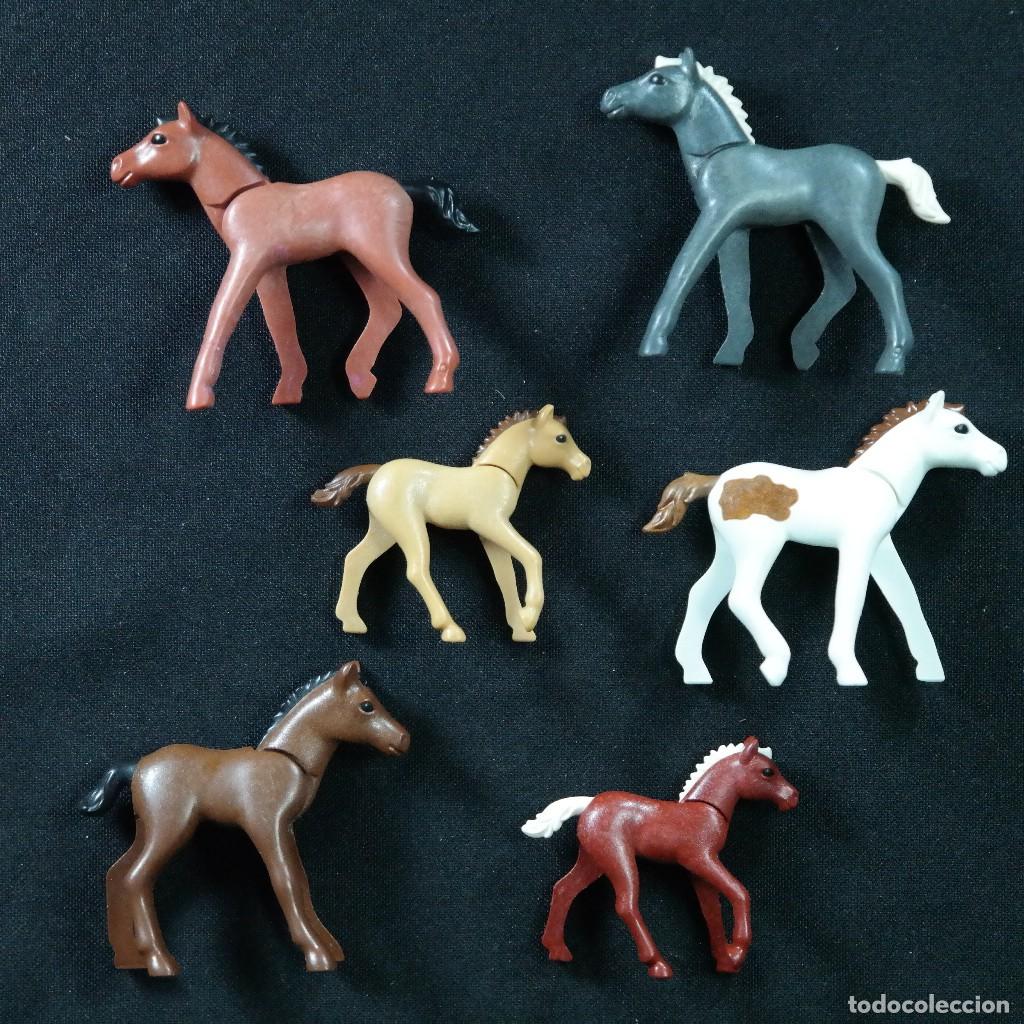 Playmobil: Playmobil seis caballitos ☼
