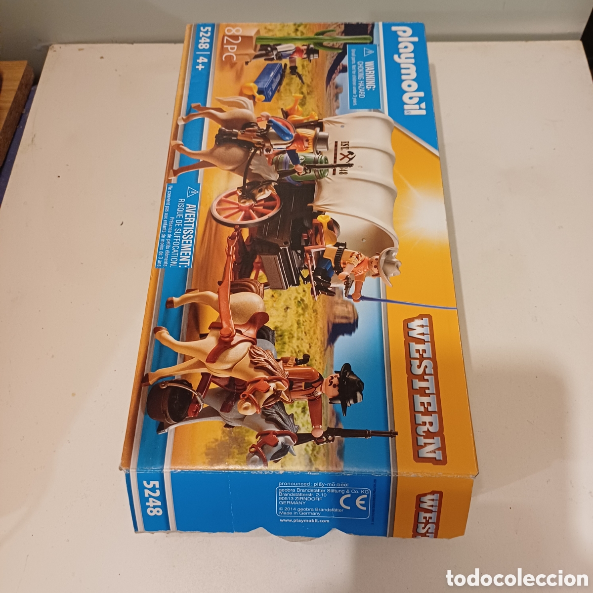 Playmobil: Set completo playmobil ref. 5248 oeste western carro bandidos bandoleros diligencia carromato