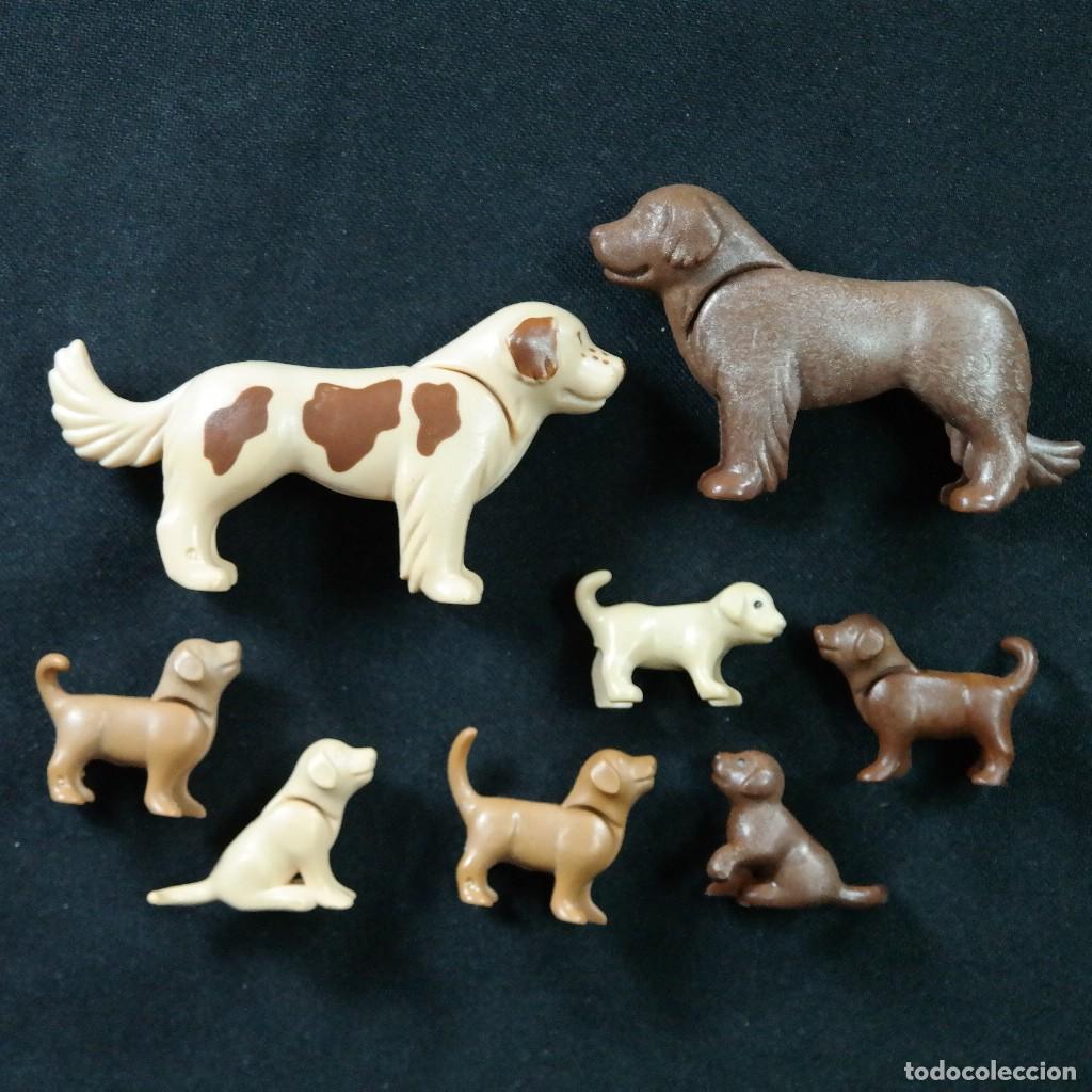 Playmobil: Playmobil perros con cachorritos ☼