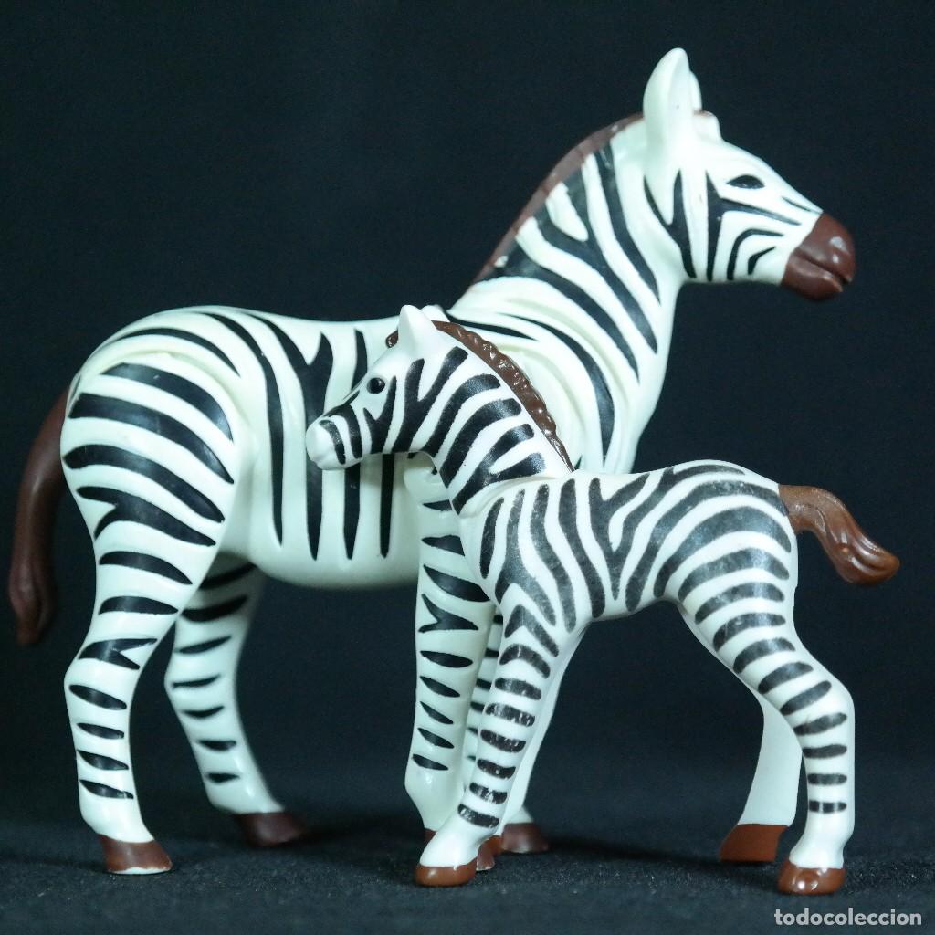 Playmobil: Playmobil zebra con cria ☼