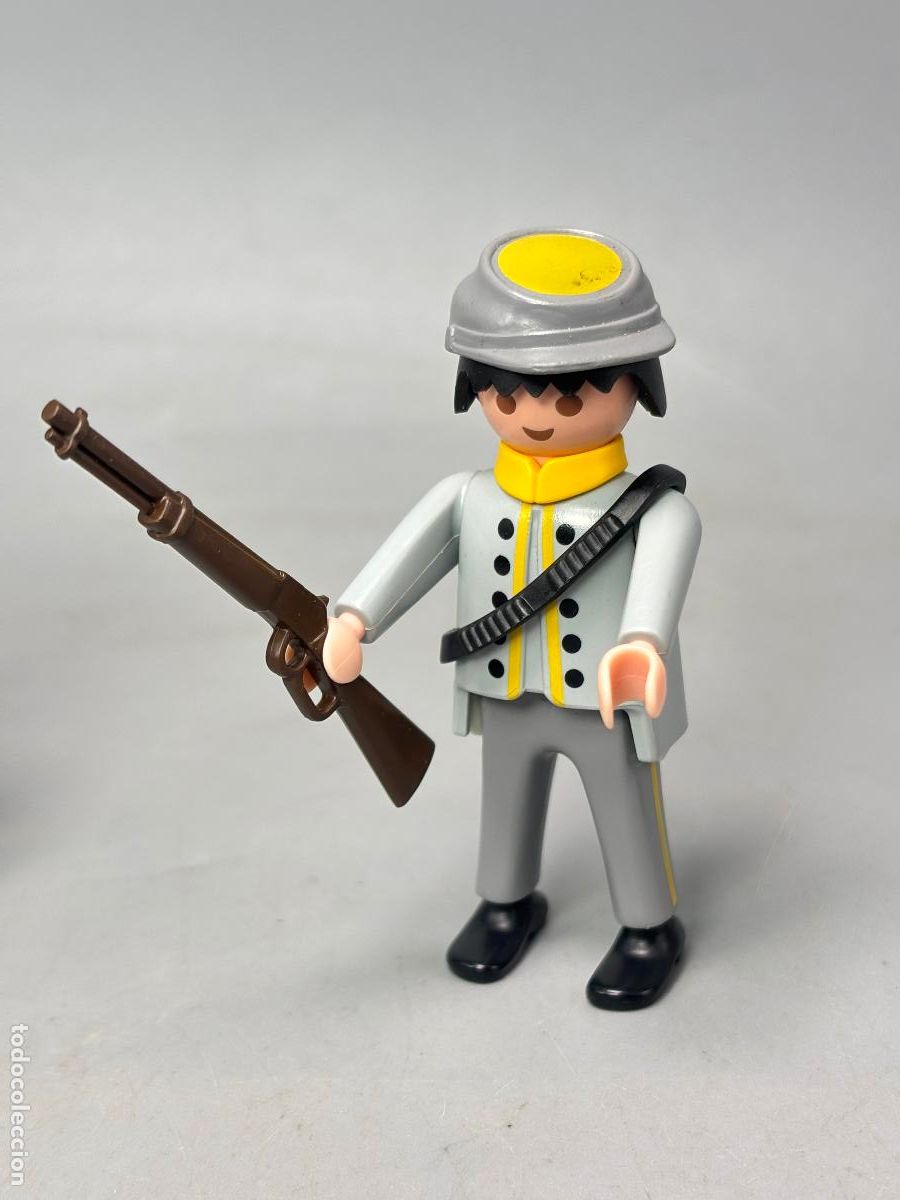 Playmobil: Playmobil soldado sudista con rifle oeste