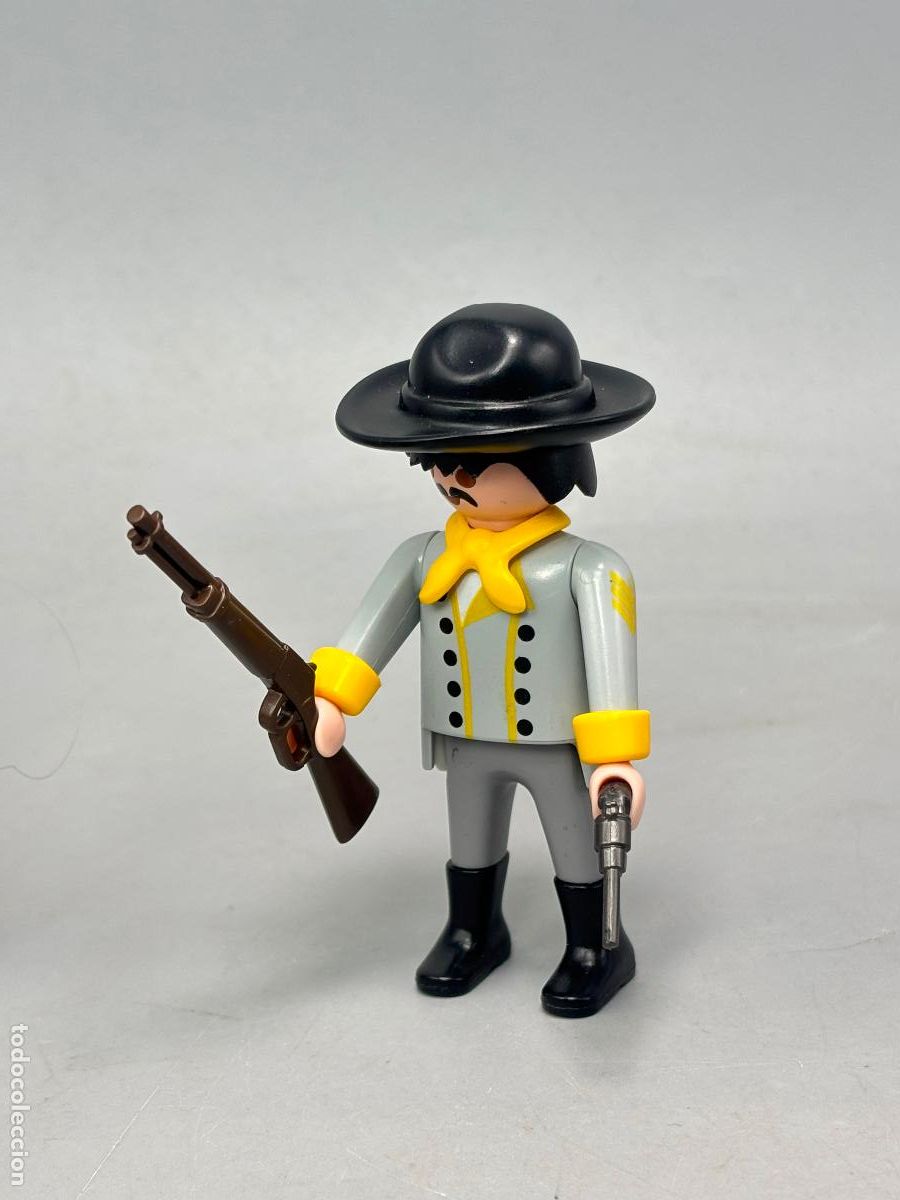 Playmobil: Playmobil soldado sudista con rifle oeste
