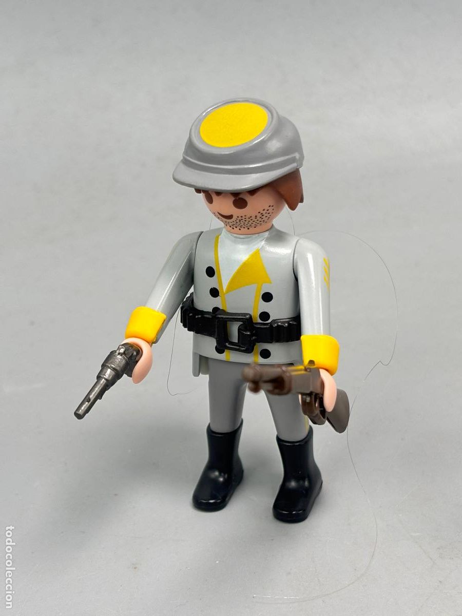 Playmobil: Playmobil soldado sudista con rifle oeste