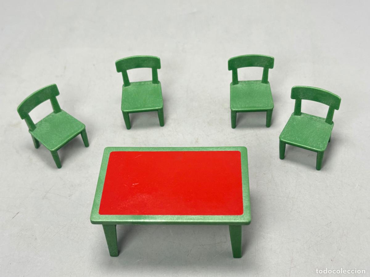 Playmobil: Playmobil 3023 mesa con sillas fuerte oeste