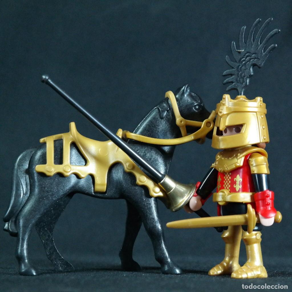 Playmobil: Playmobil caballero medievales con caballo ☼