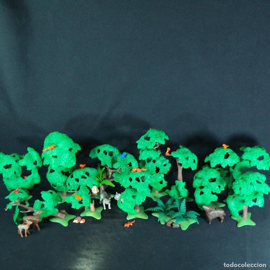 Playmobil: Playmobil bosque con animales (13 arboles y plantas) ☼
