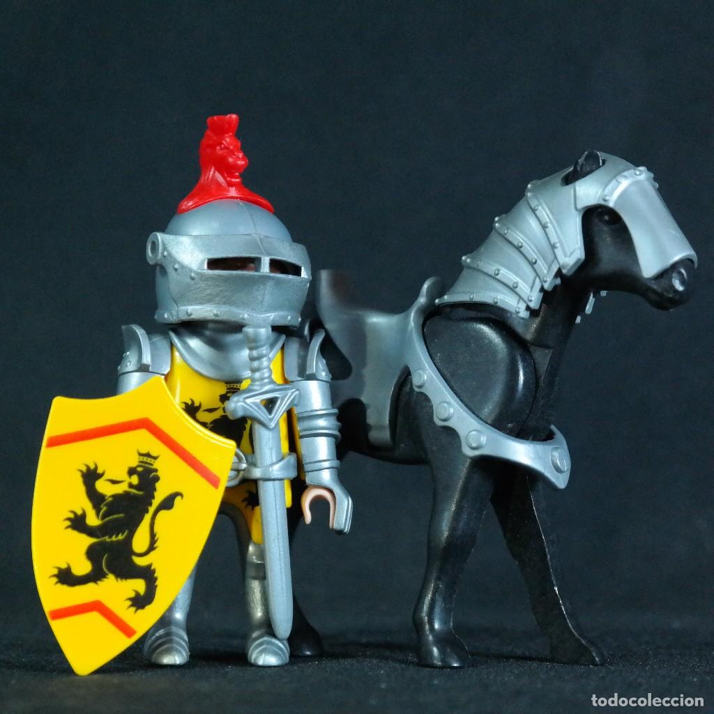 Playmobil: Playmobil caballero medieval con caballo ☼