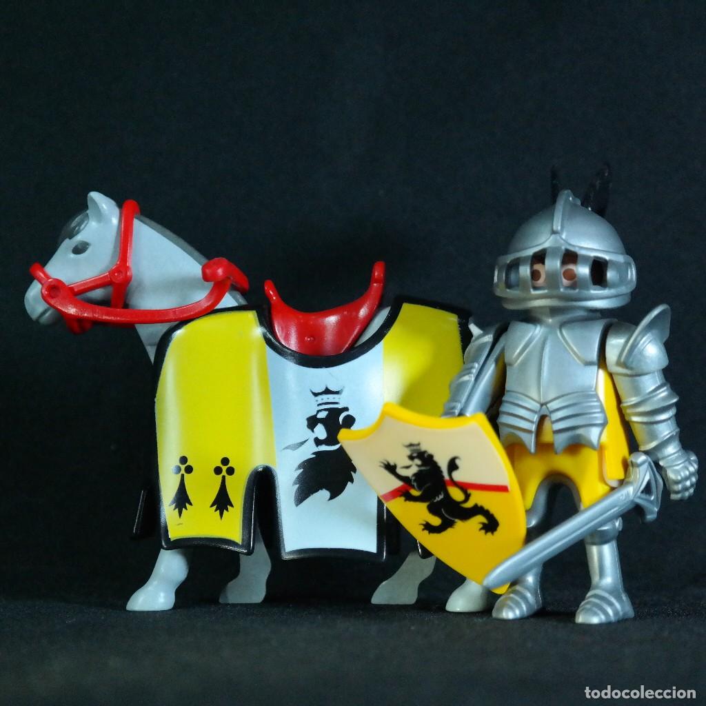 Playmobil: Playmobil caballero medieval con caballo ☼