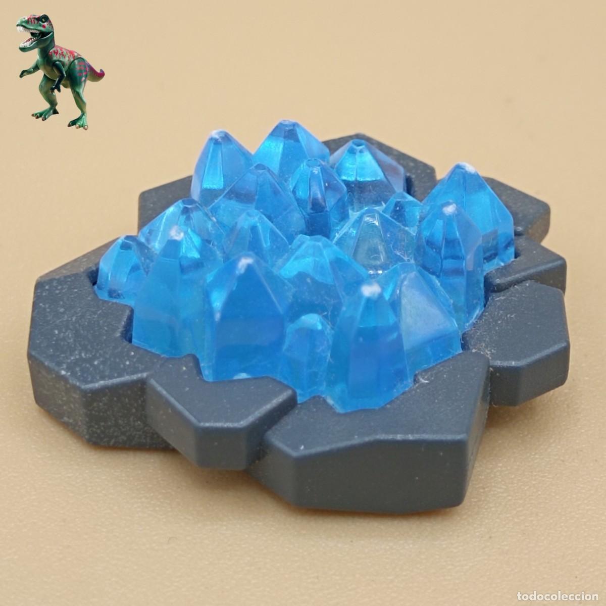 Playmobil: Playmobil cristales azules formacion rocosa gemas piedras preciosas rocas tesoro 30820042 4842 5134