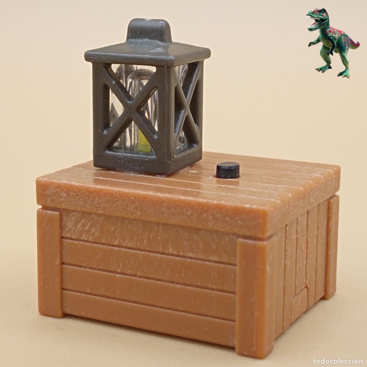 Playmobil: Playmobil farol y caja lampara linterna mina oeste western diorama pesebre belen 4884 5246 5588