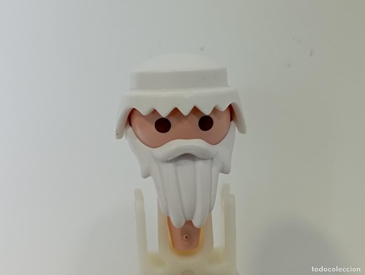 Playmobil: PLAYMOBIL PELUCA CON BARBA OESTE MEDIEVAL PIRATAS CIUDAD INDIOS.........CABEZA INCLUIDA