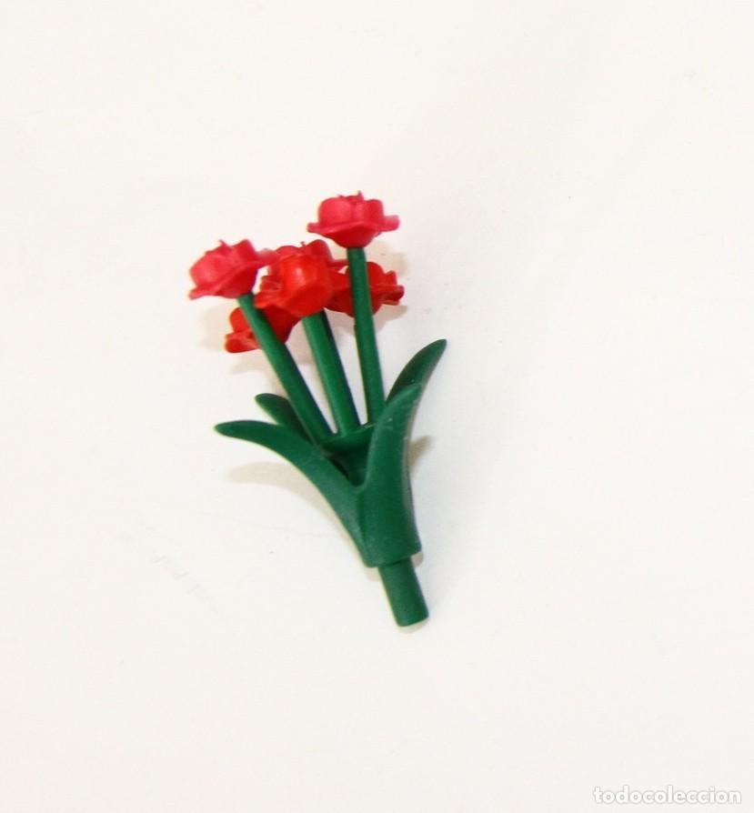 Playmobil: PLAYMOBIL MEDIEVAL RAMO DE FLORES DIORAMA VEGETACION ROSAS NOVIA