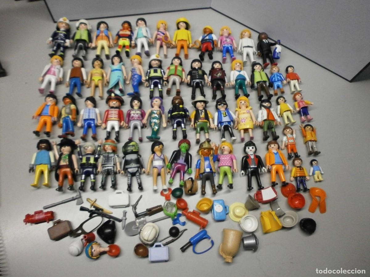 Playmobil: lote de playmobil personajes y complementos
