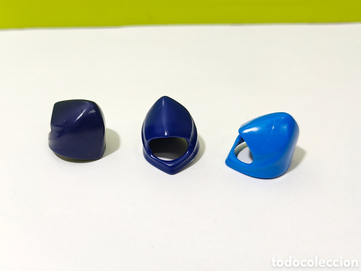 Playmobil: Playmobil lote 3 gorros-capuchas medieval, piratas, aldeanos, bel&eacute;n, victoriano, granja, gnomo, city