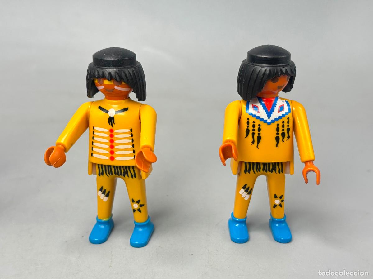 Playmobil: Playmobil lote figura indio poblado