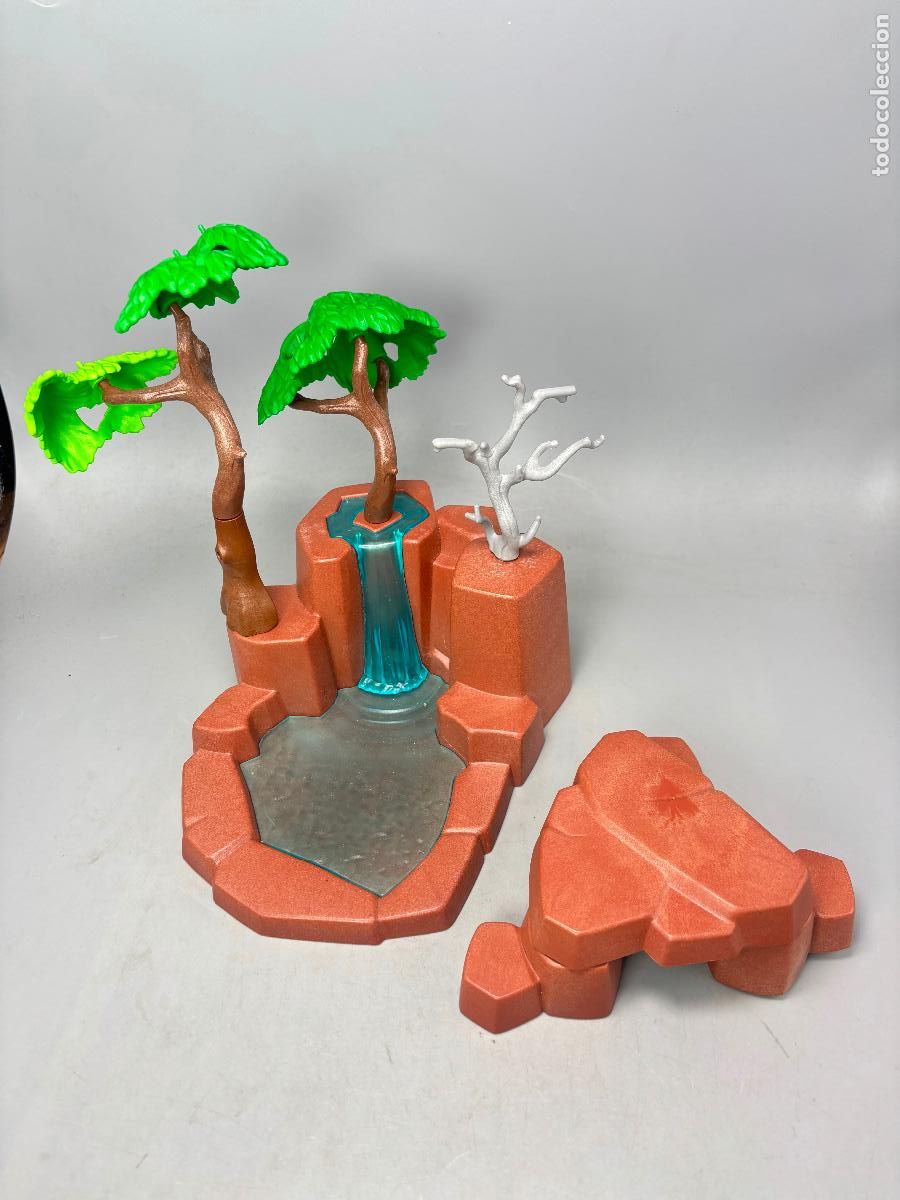 Playmobil: Playmobil 3870 lote roca poblado indio