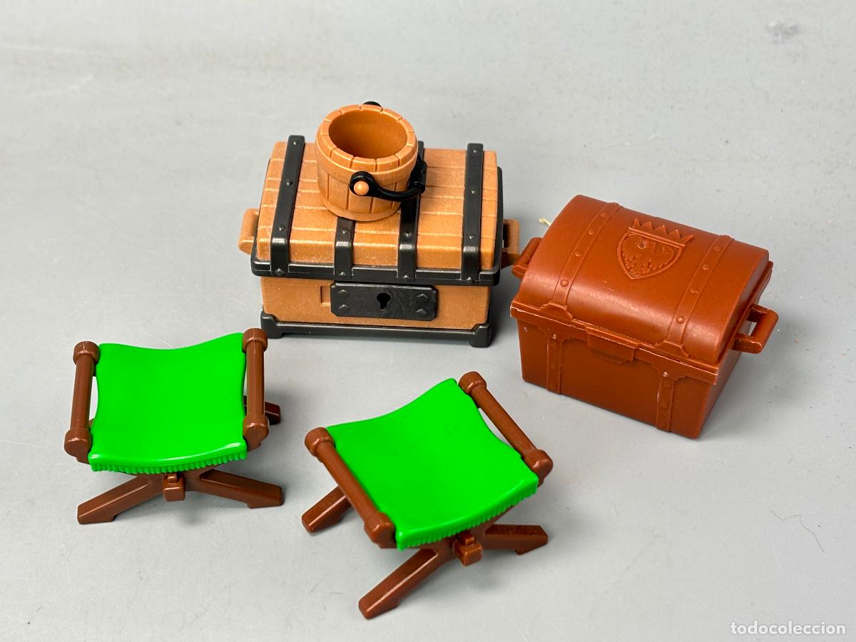 Playmobil: Playmobil lote ba&uacute;l y banqueta romana