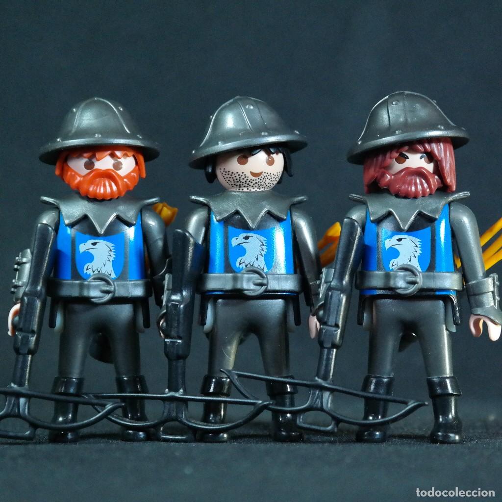 Playmobil: Playmobil 3 arqueros medievales de aguila ☼