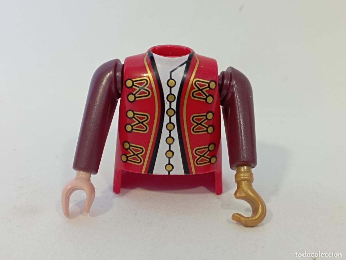 Playmobil: PLAYMOBIL CUERPOS TORSOS CON BRAZOS PIRATAS