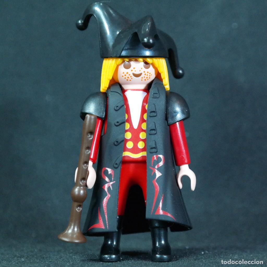 Playmobil: Playmobil bufon con gorro negro ☼