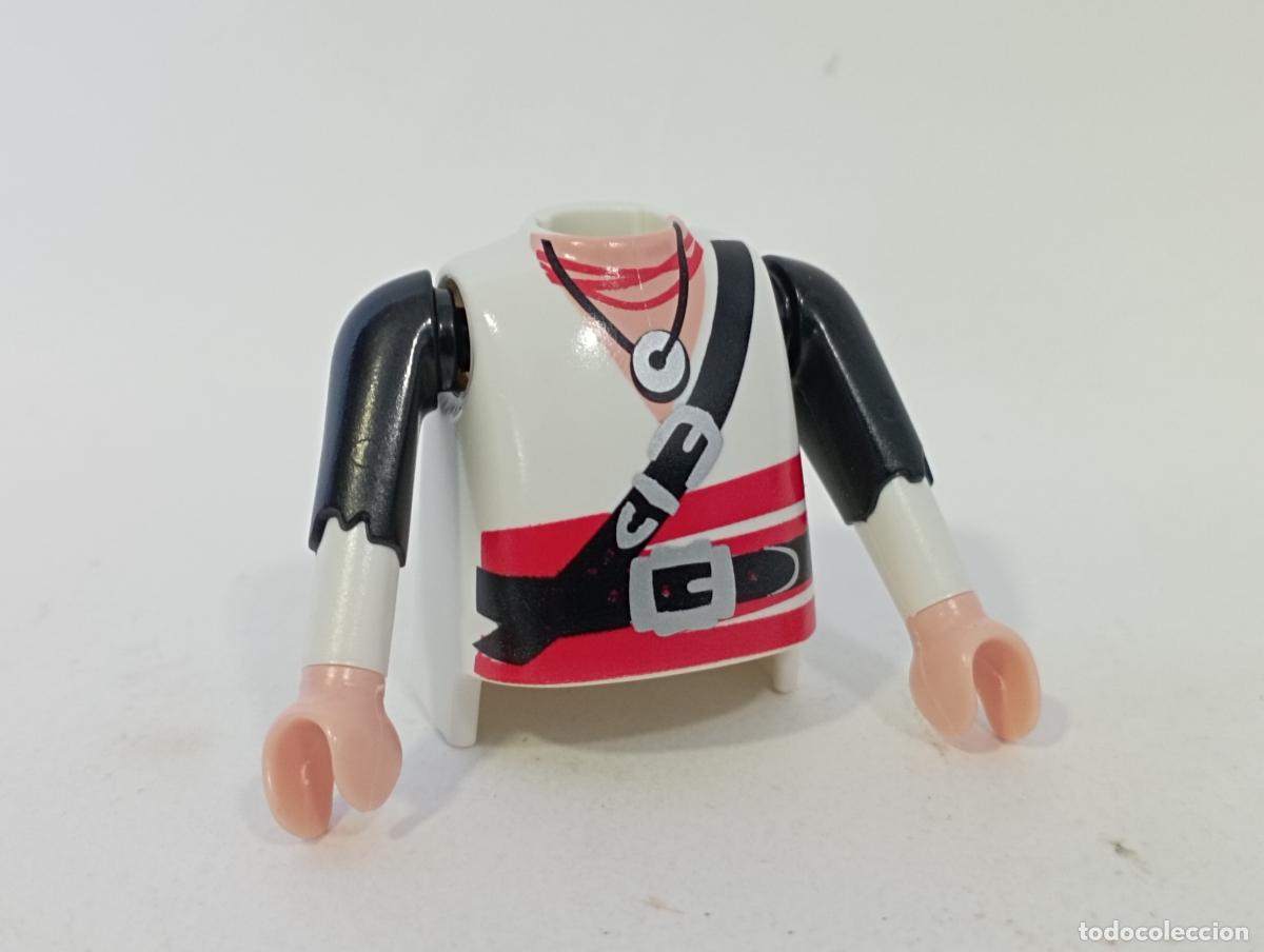 Playmobil: PLAYMOBIL CUERPOS TORSOS CON BRAZOS PIRATAS--GORDOS