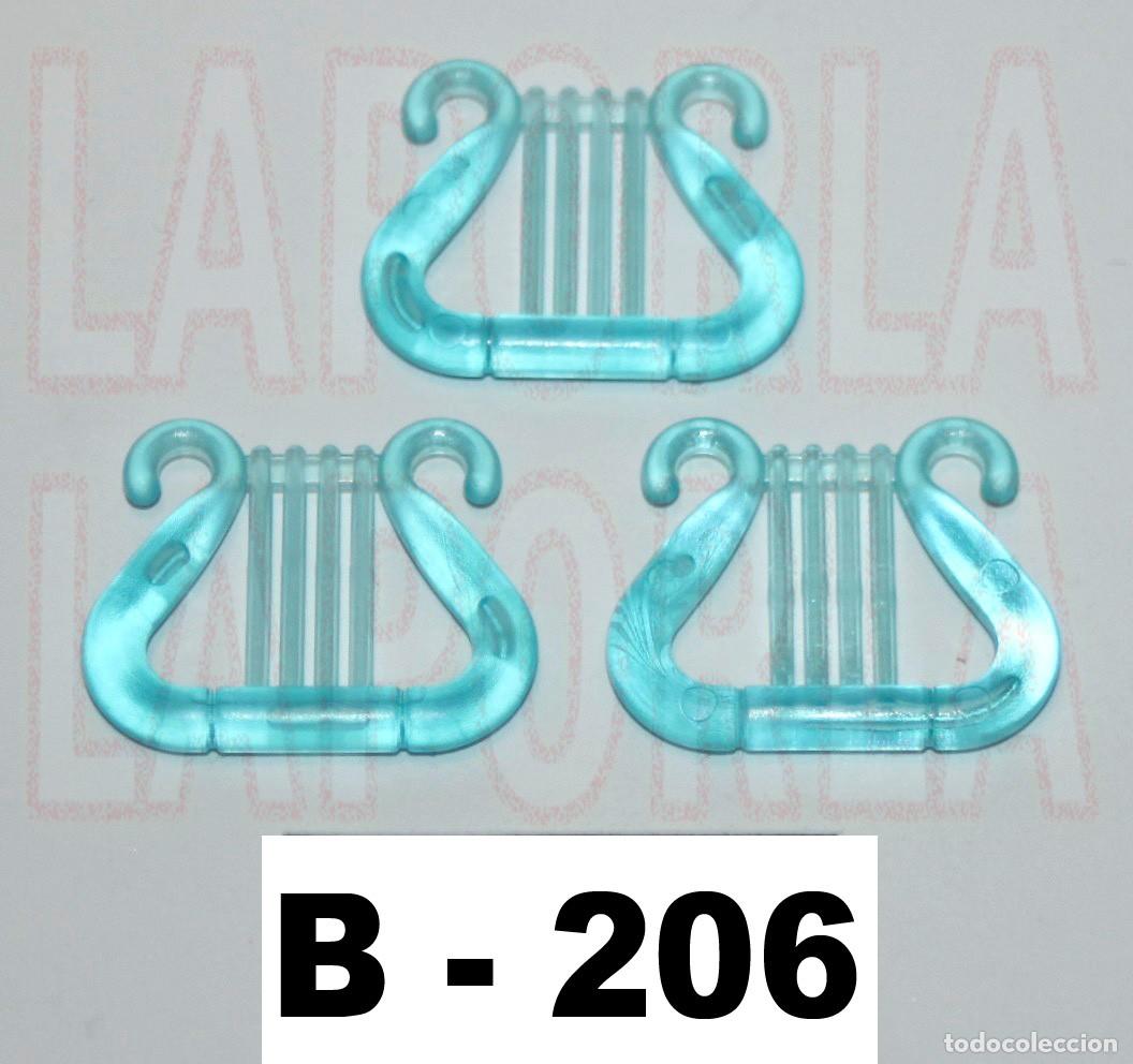 Playmobil: PLAYMOBIL 3 LIRAS ARPAS AZUL TRANSPARENTE - FANTAS&Iacute;A PRINCESAS 4148 4813 5002 5028 5456 5884 (B-206)