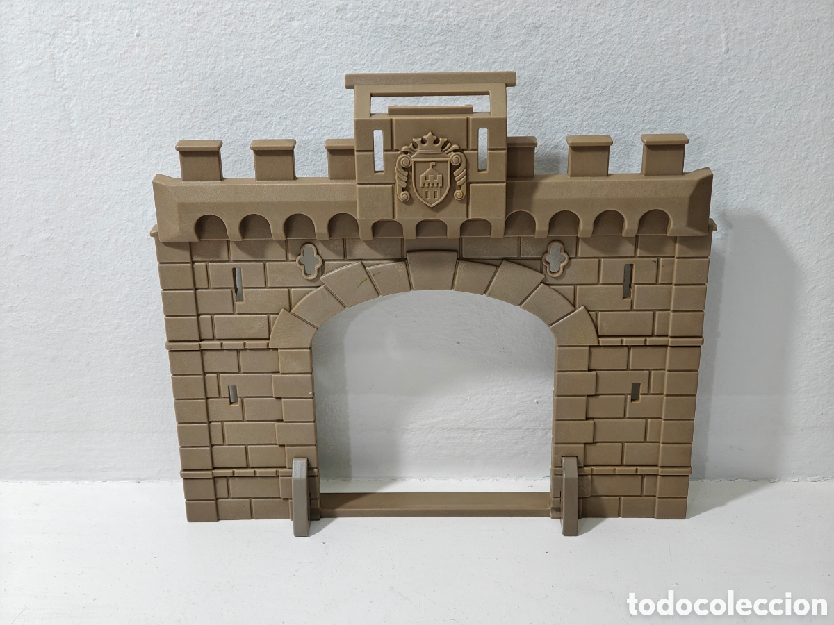 Playmobil: playmobil puerta steck castillo medieval, granja, vikingos, piratas, victoriano, Roma, bel&eacute;n, city..