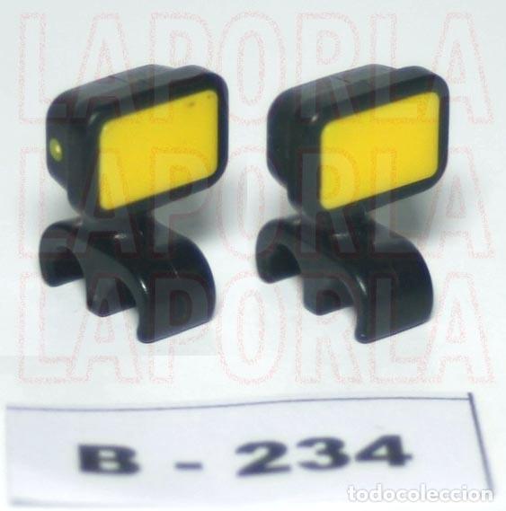 Playmobil: PLAYMOBIL 2 FOCOS PARA JEEP VEH&Iacute;CULO ANFIBIO 4228 4844 5429 4846 - RECAMBIOS REPUESTOS (B-234)