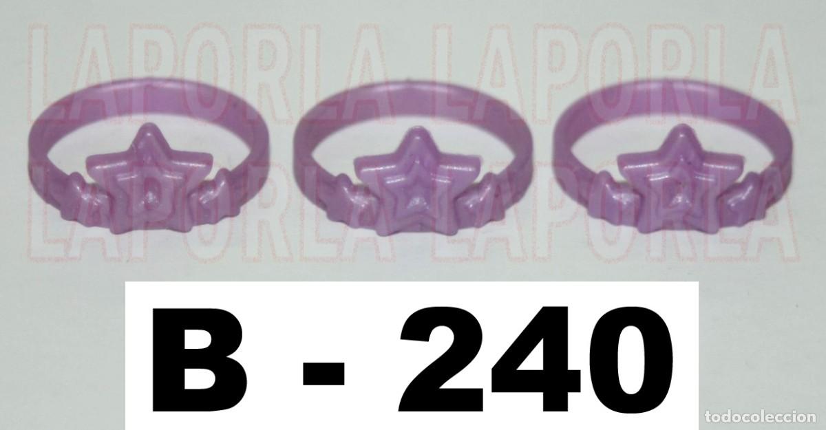 Playmobil: PLAYMOBIL 3 TIARAS MORADAS - PRINCESAS MEDIEVAL FANTAS&Iacute;A DONCELLA (B-240)