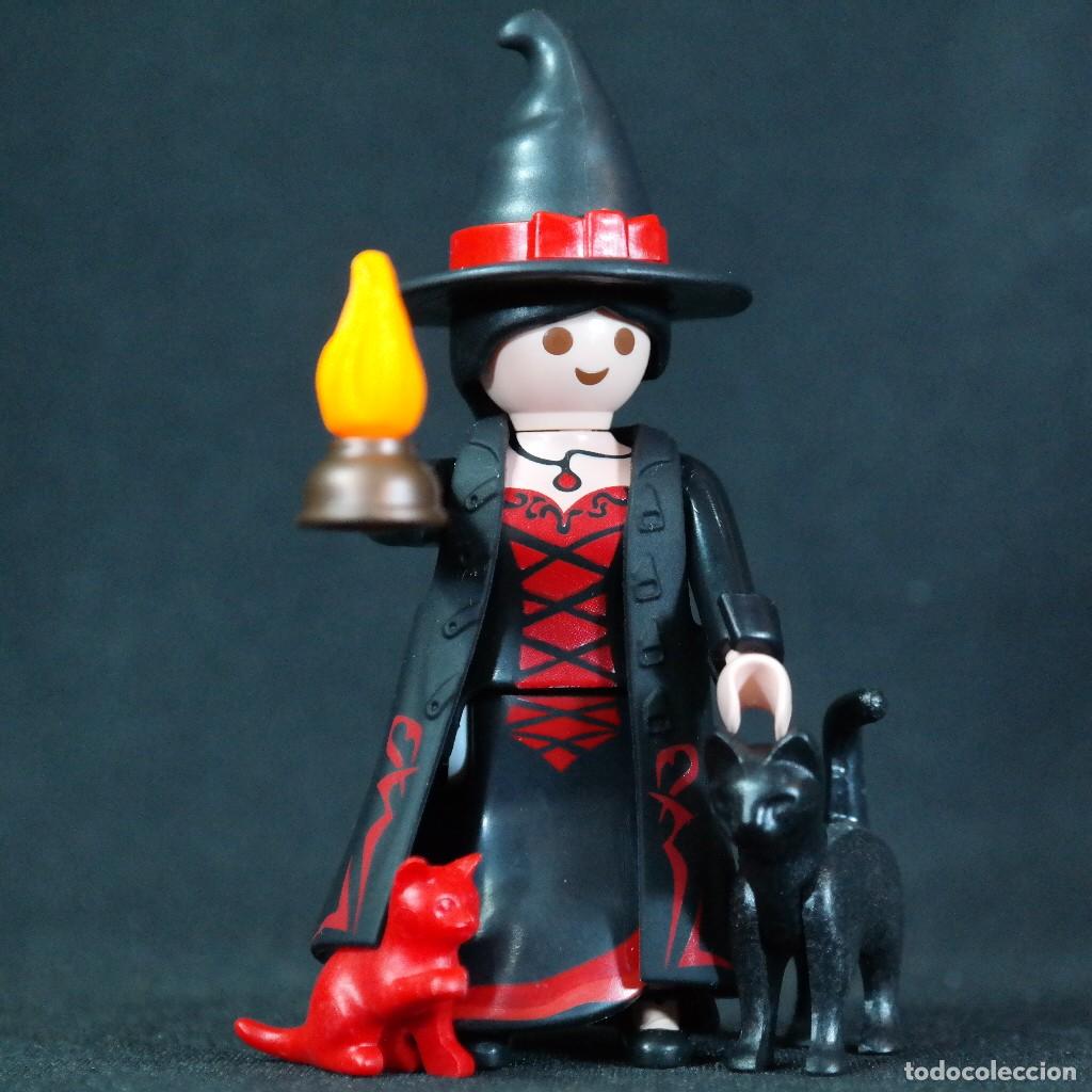 Playmobil: Playmobil bruja con gatos ☼