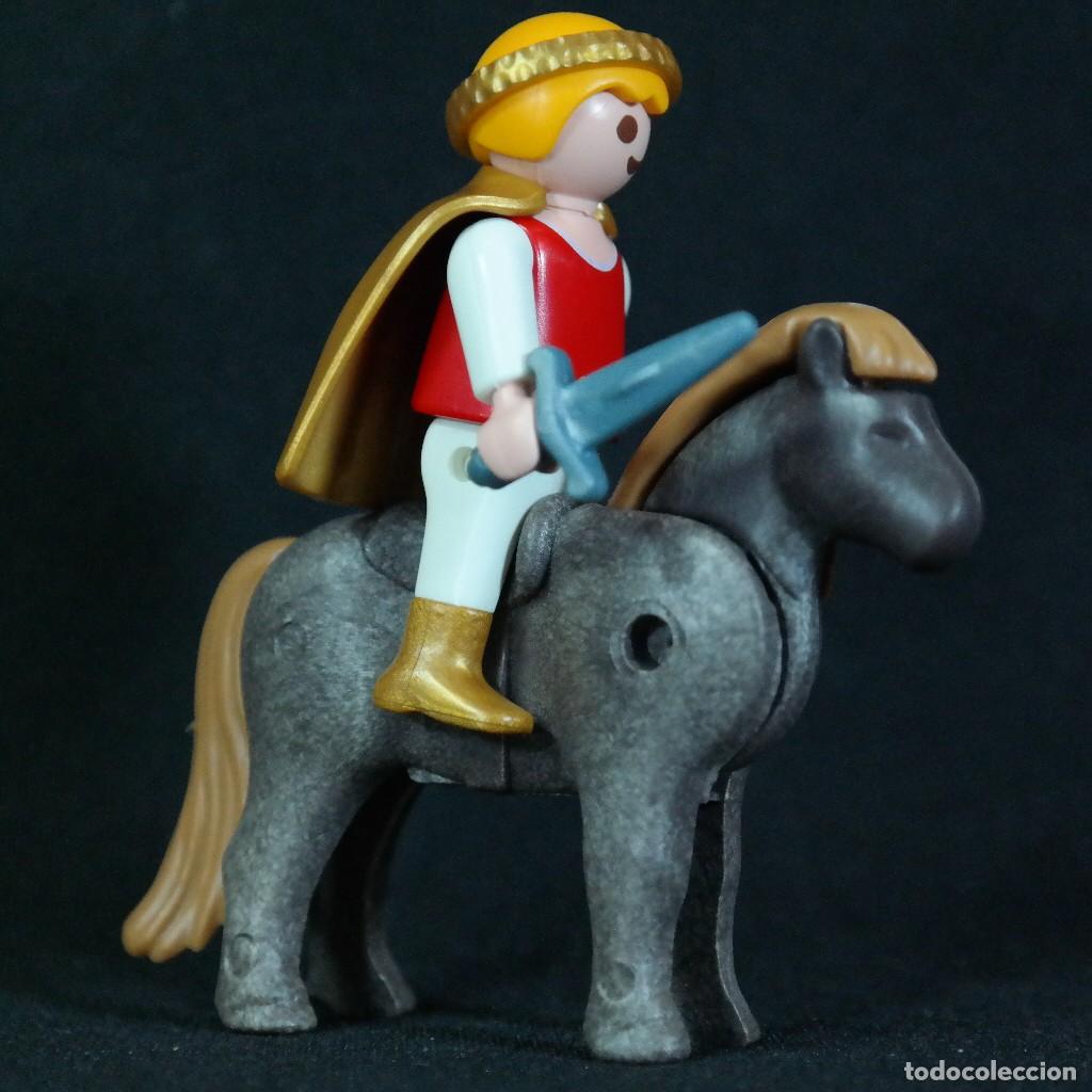 Playmobil: Playmobil ni&ntilde;o medieval con pony ☼