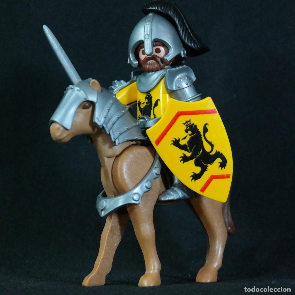 Playmobil: Playmobil caballero medieval con caballo ☼