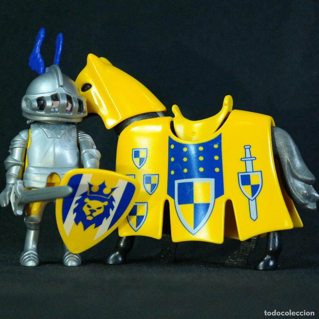 Playmobil: Playmobil caballero medieval con caballo ☼