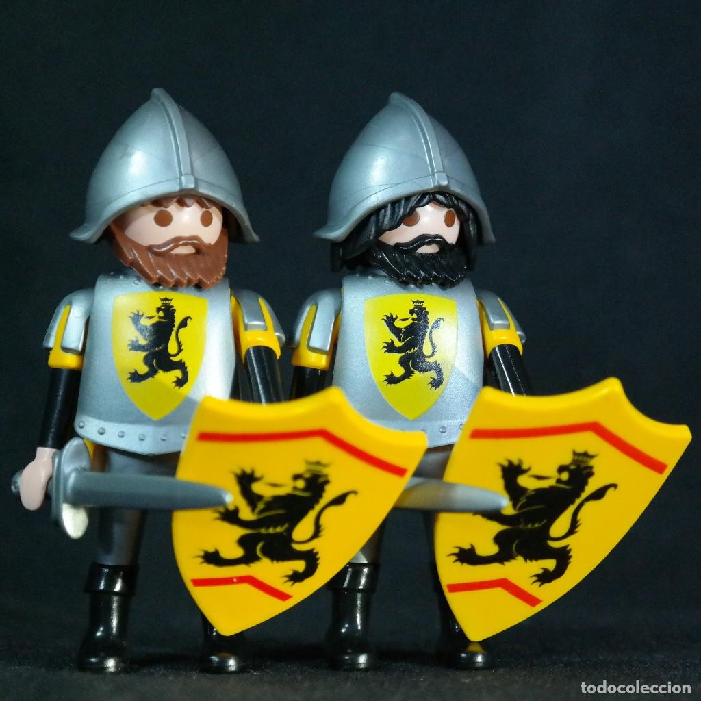 Playmobil: Playmobil dos caballeros de leon medieval ☼